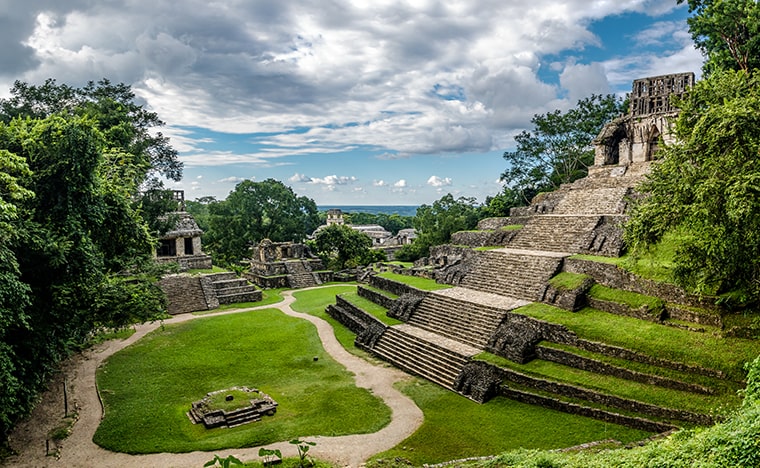 sites archéologiques Yucatán-Chiapas
